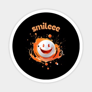 Smile Shirt, A Positive Mood, Smiley Snow, Sweet T-shirt, Happy Shirt Magnet